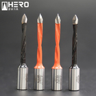 Quick Change Hole Drill Bit , Wood Cutting Drill Bit Spiral Flute Without Stem